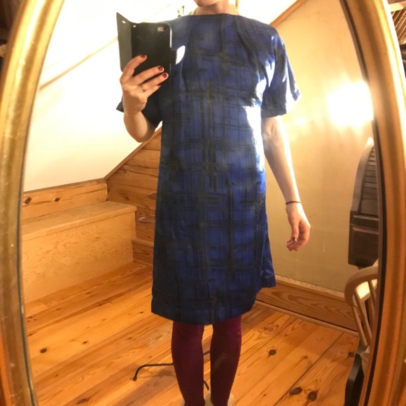 GO International Royal Blue Black Tunic, EUC, XS - Picture 15 of 16